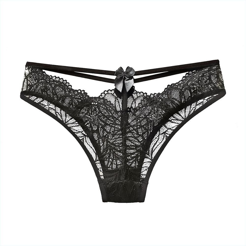 Panties Women's Lace Mid-waist Hip Lift Hollow Sexy and Breathable Mesh Seamless Women's Briefs 5003