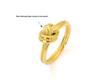 French Designer Titanium Steel Knotted Rope Ring for Women - Fashionable Simple Metal Jewelry