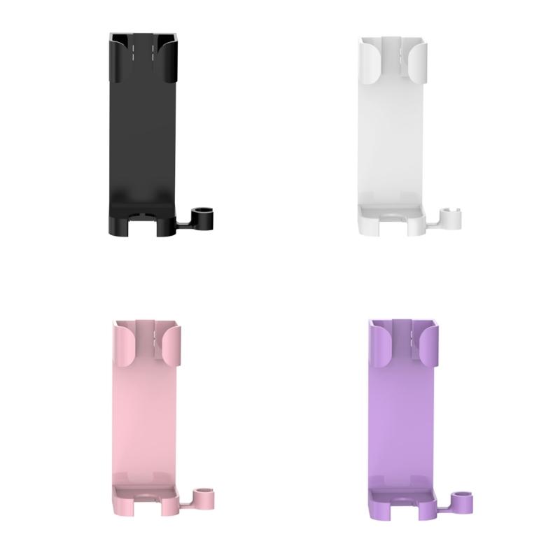 Easy No Tools Required Wall Mount Holder For Hair Dryer And Curling Iron Organizers Space Saving Design Made Of ABS