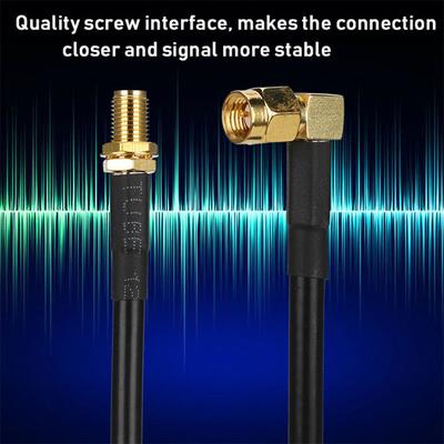 Antennenkabel 100 cm Anschluss für Baofeng UV5R SMA-Buchse auf Stecker