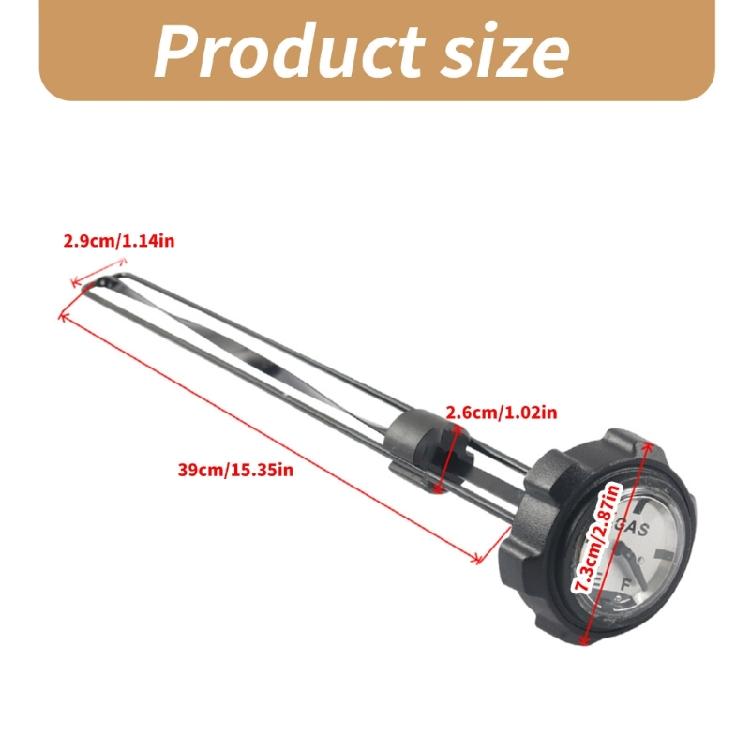 Accessoires UTV Bouchons de carburant étanches avec jauge Bouchons d'essence Bouchons d'essence pour 500 700