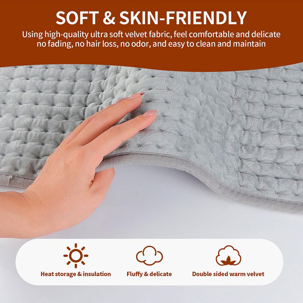 Electric Blanket Soft Heating Pad for Body Abdomen Back Legs Hands Winter Warmer Home Office Thermal Mat