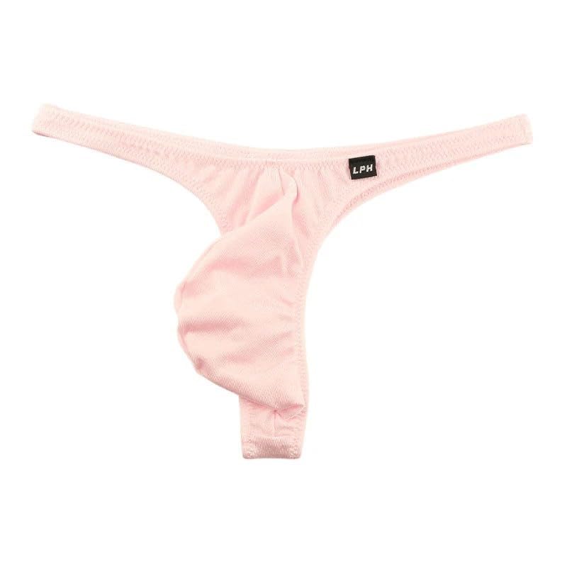 La Pomme Pink Bikini Made In Japan with ESPA Glossy 3D Pouch Secure 618141 Men's T-Back Shorts, Fabric, Style, Fit,