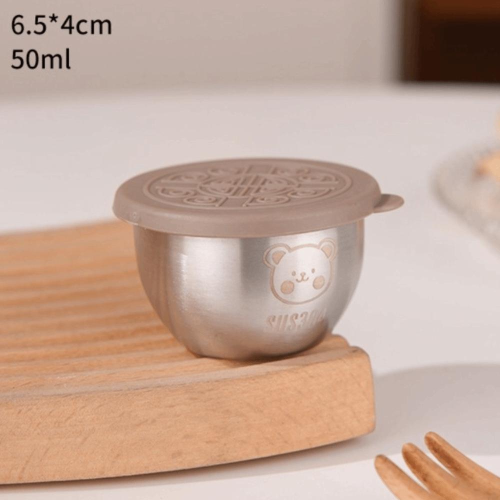 Reusable Storage Containers 304 Stainless Steel Dipping Dish New Sauce Cup  Food Storage