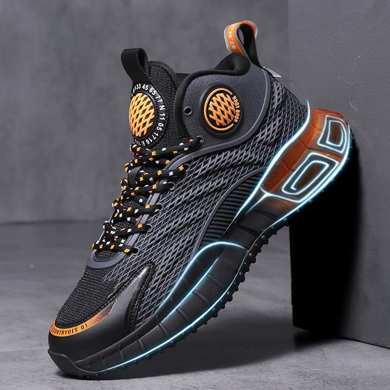 New shoes men's raw men's sports shoes spring and autumn summer teenagers hollowed out