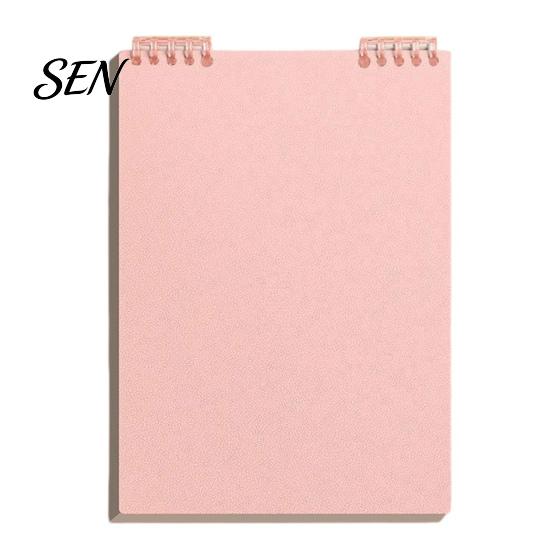 Spiral Notebook Top Bound Notebook, Premium Anti-bleed Paper Diary Book, Refillable Journal Portable A5 Notepad for Office School And Planning