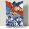 Anime A-Avatar T-The L-Last A-Airbender Throw Soft Warm Flannel Throw Blanket, Multi-use for Sofa Bed Office Nap