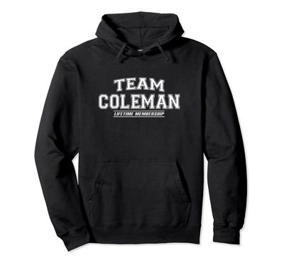 Team Coleman | Proud Family Name Gift Hoodie