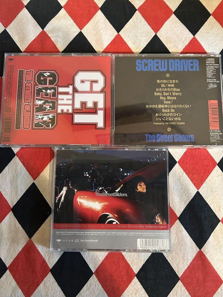 [USED] The Street Sliders 3-CD set