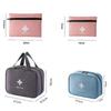 19.5 x 14 x 7cm First Aid Kit Portable Medical Emergency Bag for Home/Travel/Camping/Car Use Oxford Fabric Waterproof Storage Pouch