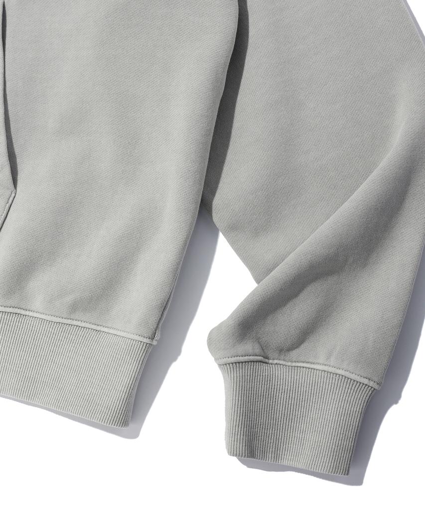 Soundslife Vintage Pigment Hoodie Zip Up Light Gray