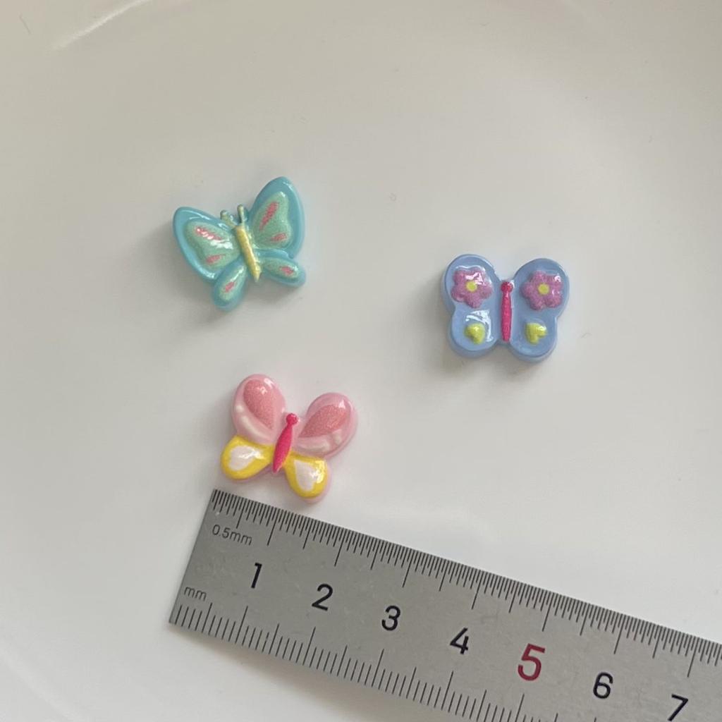 Resin Animal Butterfly Charm for Jewelry Making Pendant Necklaces Earrings DIY Crafts Handmade Hair Accessories Supply