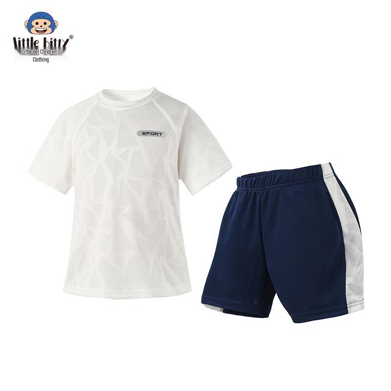 Boys' Ice-Touch Quick-Dry Sports Suit, Ages 2-5.
