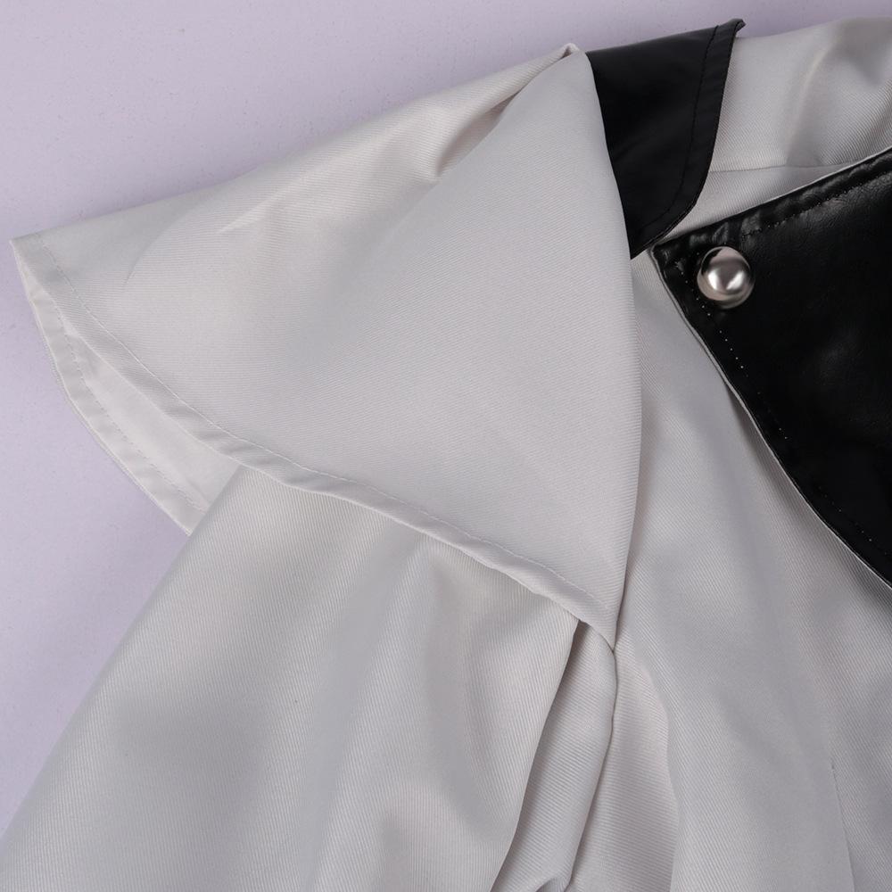 Halloween Medieval Revival Banquet Dress with Zipper & Slit