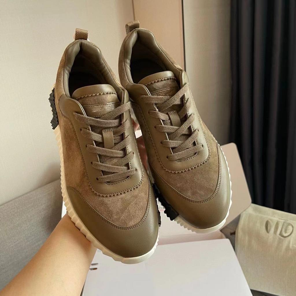 H Home Herren Leder Freizeitsneakers Schwarze Kleine Weiße Schuhe Paar Atmungsaktives Netz Herrenschuhe