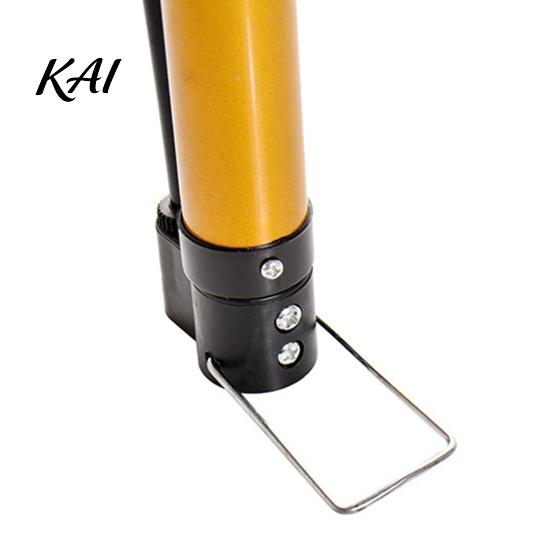 Portable Bicycle Tire Pump Mini High Pressure Bike Pump, Air with Foldable Compact Road Pedal, Aluminum Alloy Inflator for Mountain Motorbike Pedal