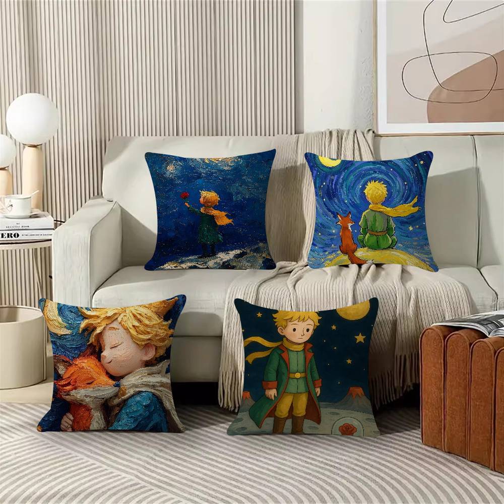 Der kleine Prinz Fuchs Anime Kissen Geschenke Heim Büro Einrichtung Schlafzimmer Sofa Auto Kissenbezug Hülle xcm