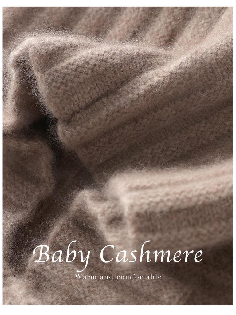 2025 Autumn/Winter Unisex Cashmere Wool Hat for All Ages - Warm, Casual Head Covering