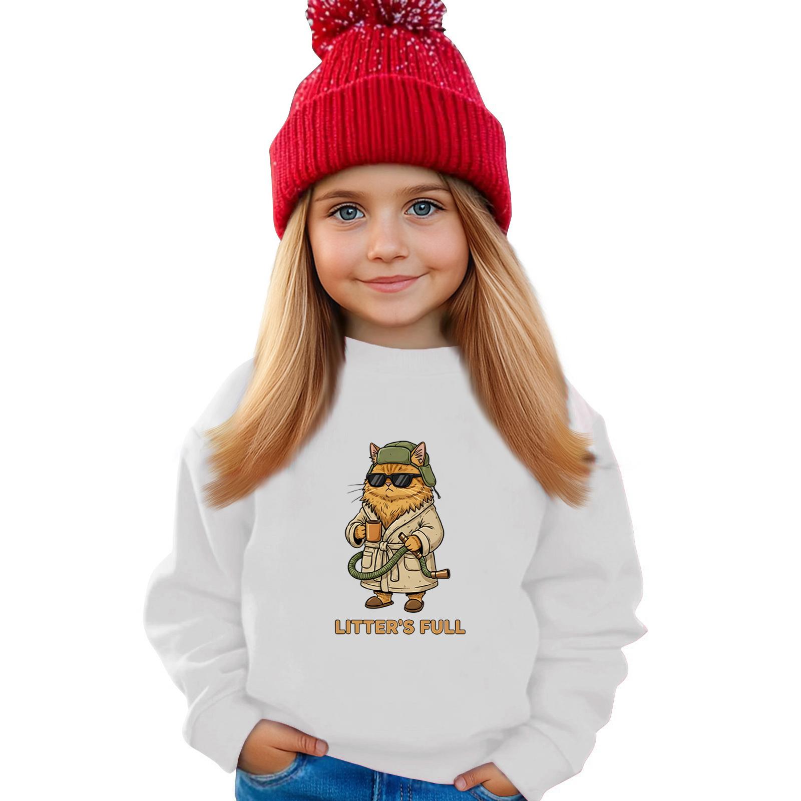 

Kids Sweatshirt Boys Girls Crewneck Sports Sweatshirt Casual Pullover Sweatshirt Sports Shirt 160