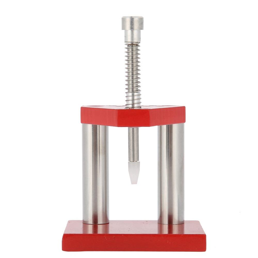 Red Watch Hand Puller Alloy Steel Watch Hand Set Fitter Full Set Watch Hand Plunger Watch Repair