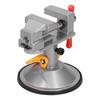 360 Degree Swivel Mini Bench Vise Suction Cup Base Adjustable Clamping Drill Press Vise Aluminum Alloy Suction Vise