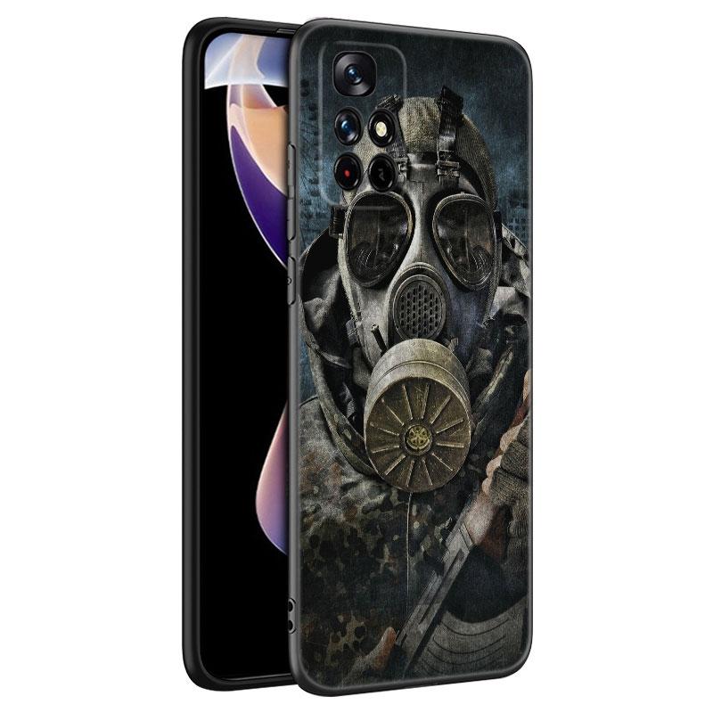 Silikonový kryt na telefon Game Stalker Clear Sky Black pro Xiaomi Redmi Note 10 11 11S 12 13 4G 8 9 11T Pro 5G Plus 8T 9S 10S 12S