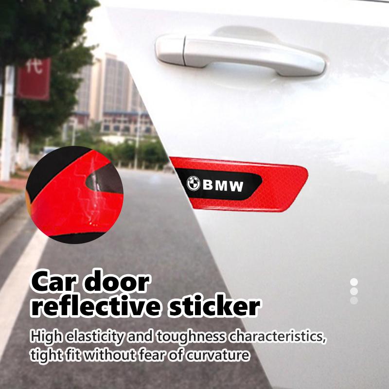 For BMW Car Fender Door Safety Anti-collision Protection Sticker Auto Body Reflective Strip M3 M5 X3 E93 F10 F20 F30 F40 F15 F25
