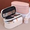 Women's Cosmetic Bag Makeup Bag Double Layer Large Capacity Luxury Cosmetics Organizer Travel Essentials Women's Storage Bags