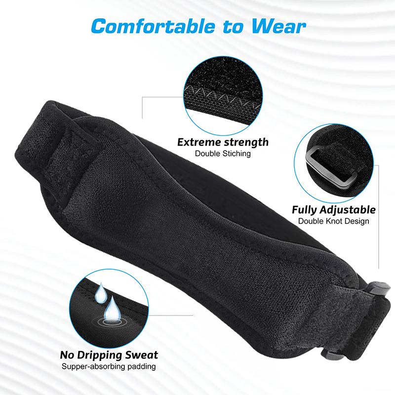 1Pc Adjustable Knee Support Band Patella Strap for Running Cycling Gym Sports Knee Protector