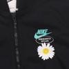 Nike Daisy Print Sports Training Cotton Jacket Men Outerwear Black DM5019-010