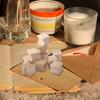 10Pcs Wooden Stamp Set DIY Carving Seal for Craft Scrapbook Invitation Cards Letters Planner Journal Decoration Tool