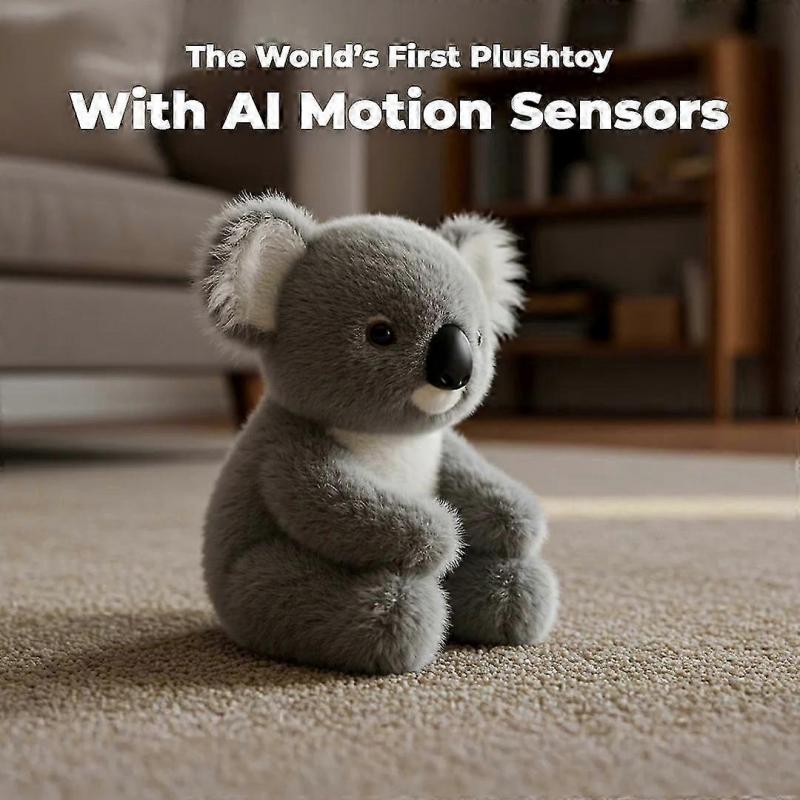 Ultra-Soft Koala Plush Toy, Koalas Stuffed Animal Toy Cozy Comfort, Endless Snuggles, Comfort Interactive Toye 21cm