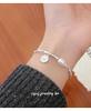 S925 Sterling Silver Korean Bamboo Pearl Heart Bracelet - Women's Niche Cold Style Trendy Jewelry