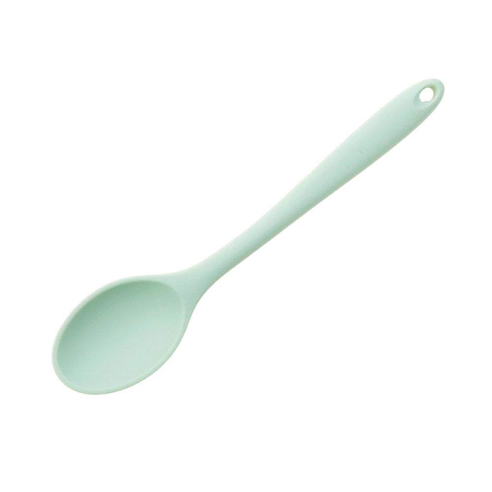 Silicone world Silicone Spoon Mixing Soup Spoons Kitchen Mixing Ladle Cooking Utensils Kitchenware Tool for Stirring and Serving