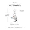 Charm Bead Charms Plata Western Cowboy Boots With Hat Pendants Compatible With Authentic Bracelets Charm Bead Charms Ideal For Women Jewellery Do It Y
