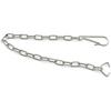 2pcs Universal Toilet Drain Cover Chain Stainless Steel Toilet Flapper Chain Replacement