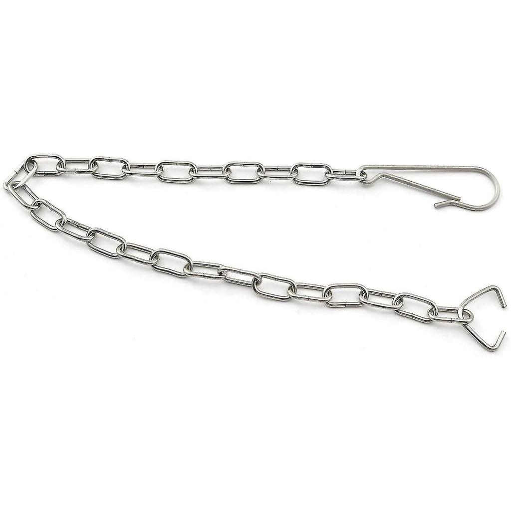 2pcs Universal Toilet Drain Cover Chain Stainless Steel Toilet Flapper Chain Replacement