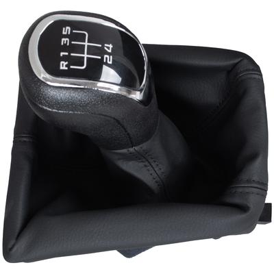 Skoda Octavia II 09-12 Pommeau de Levier de Vitesse + Soufflet Avec Cadre 5 Vitesses