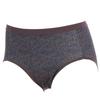 Atsugi Shefree Women's Damask Sanitary Panties (87430AS) for Heavy Flow, Dark Brown
