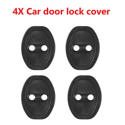 Set di 4 copriserrature per auto, copriserrature, paracolpi, guarnizione di protezione per ammortizzatori, set di protezione anticollisione in silicone.