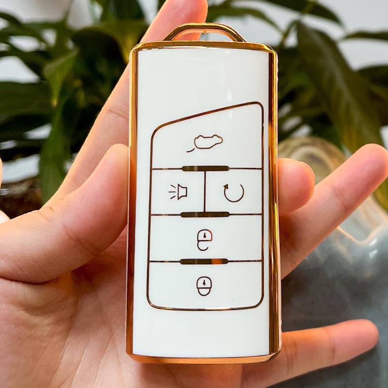 

Чехол для ключа GAC Trumpchi M8: Новый легендарный M6pro, GM6, GM8 Высококлассный полный пакет корпуса