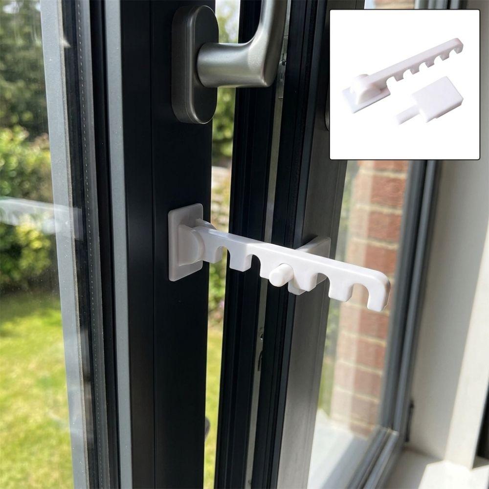 5 Gears Door Window Windproof Hooks Anti-Collision Child Safety Window Lock  Baby Family