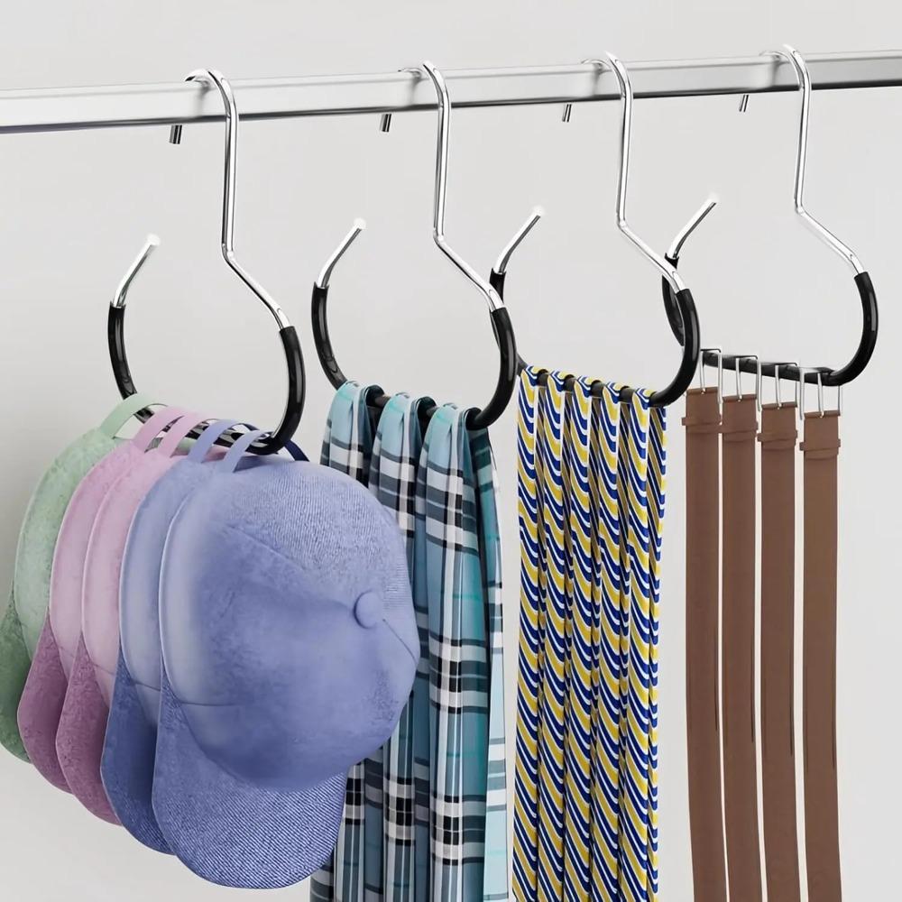 Storage Artifact Hook Hanger Suitable for Hats Tie Scarves Bags Multifunctional Display Stand Strong Load Support No Deformation