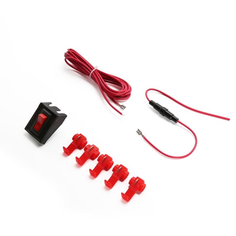 5Pcs 12LED Black Smoked Lens Cab Roof Top Marker Running Light For Truck SUV