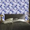 Monstera and palm leaves wallpaper for living room and bedroom 50x1000