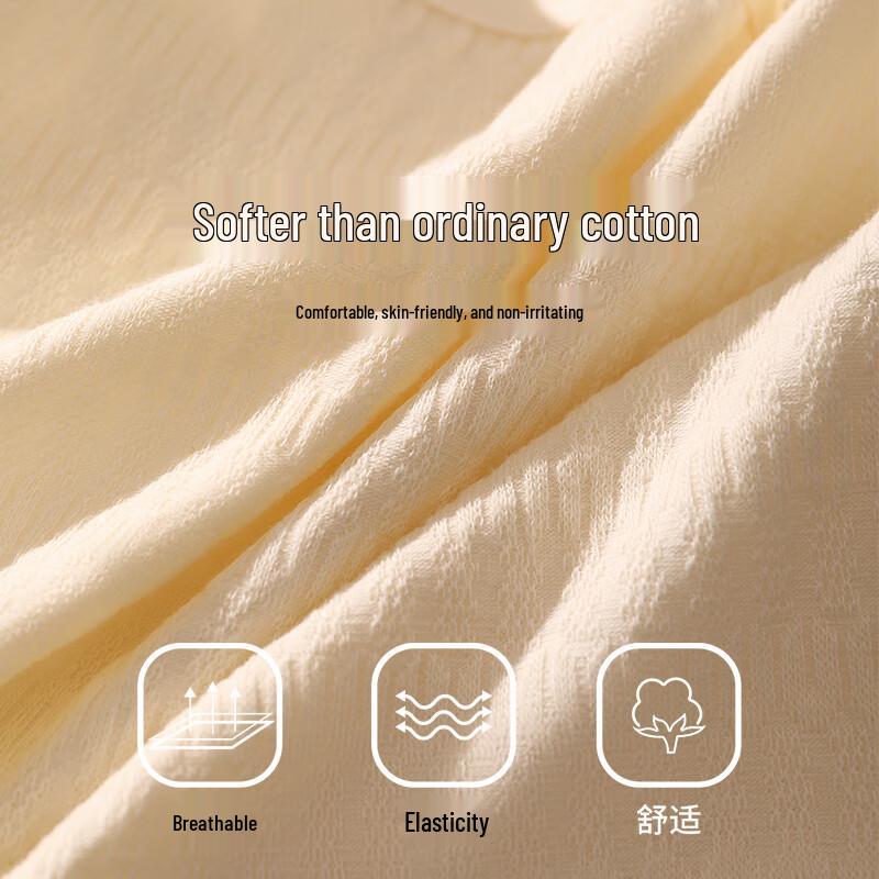 Palanduo Women's Anti-Bacterial Lace Cotton Mid-Waist Briefs 4-Pack