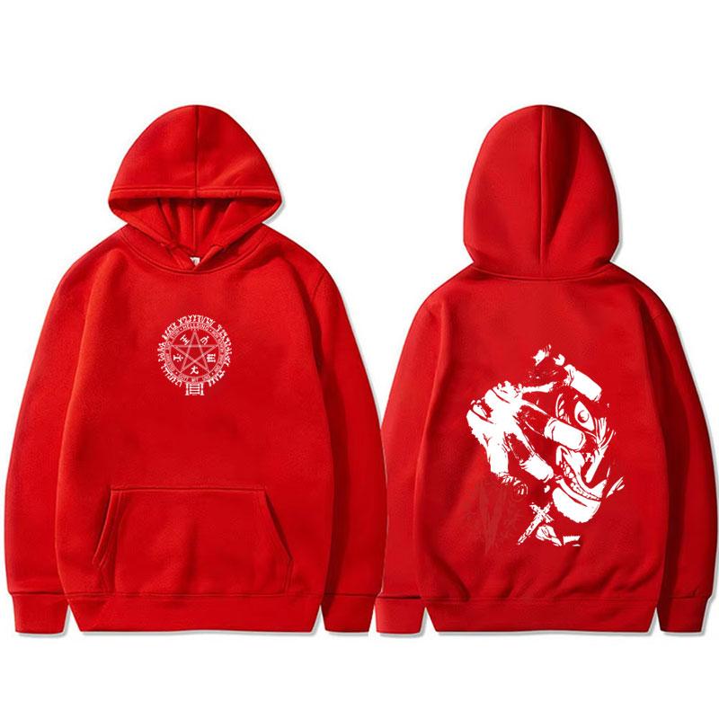 Anime Hellsing Abraham Van Helsing Vampire Alucard Merch Hoodie Men Women Manga Oversized Streetwear Hoodies