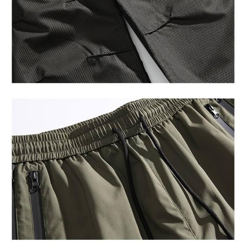 Spring Fashion New Outdoor Functional Wind Three Anti-storm Pants Men's Trend Sports Loose Casual Pants Overalls