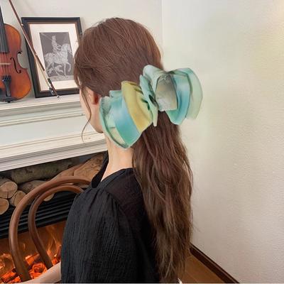 Lystrfac Mode Boho Stil Stoff Haarspangen für Frauen Trend Mehrfarbig Haarnadeln Haarspangen Stirnband Großgröße Haaraccessoires