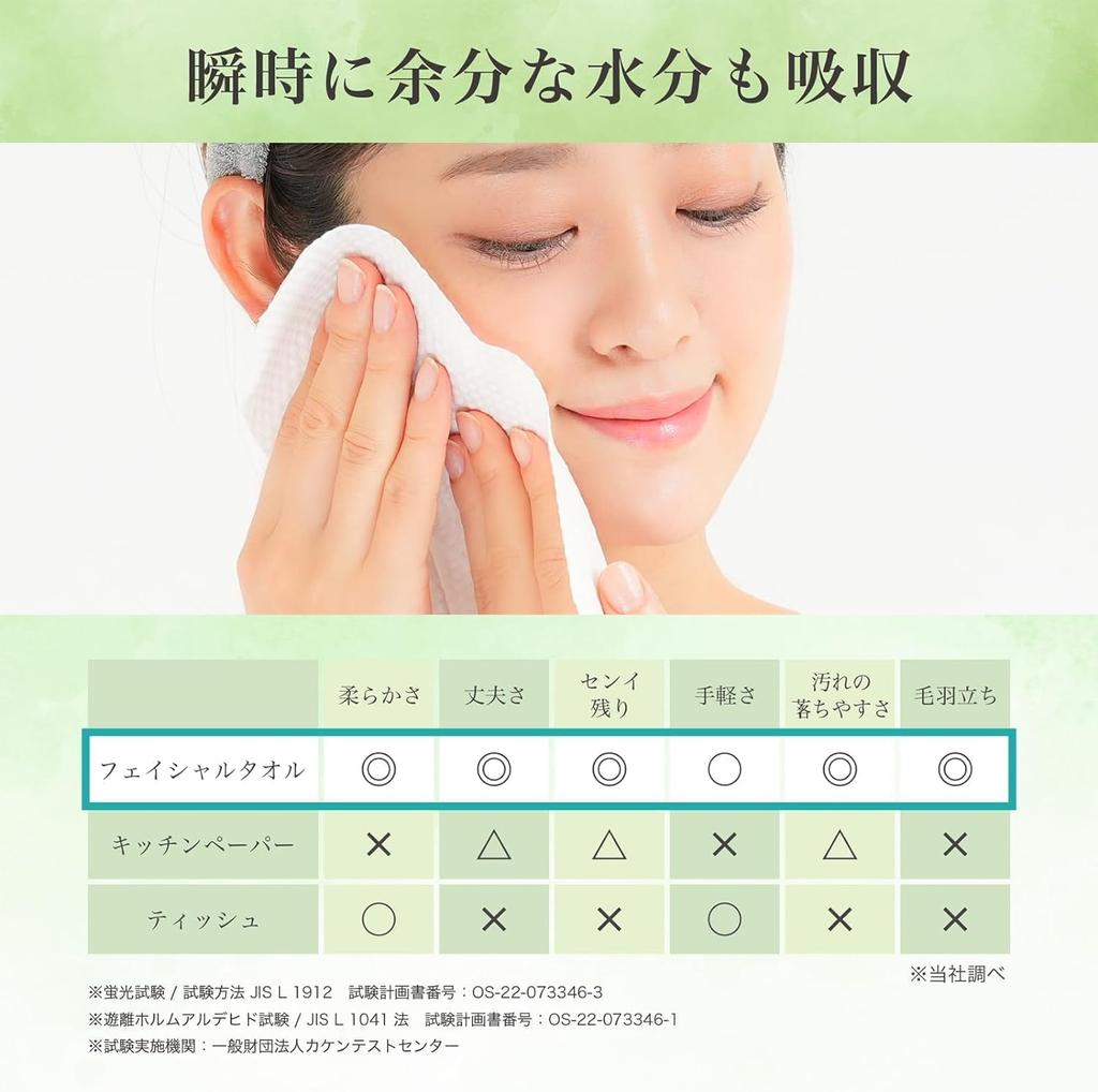 Sokaiteki Cleansing Facial Disposable Face for Makeup Removal Count Towels, Towels, 60-Count, Towels, Thick, Cleansing, (60 (3 Packs))